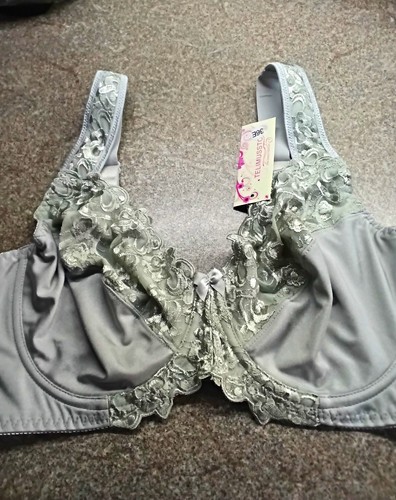 Telimussto grey floral lace - floral,