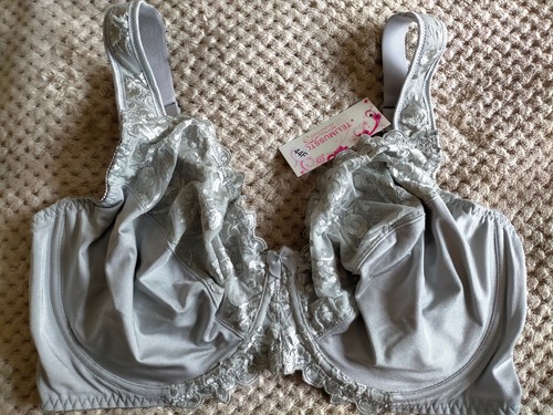 Silver bra 44f telimussto - silver,