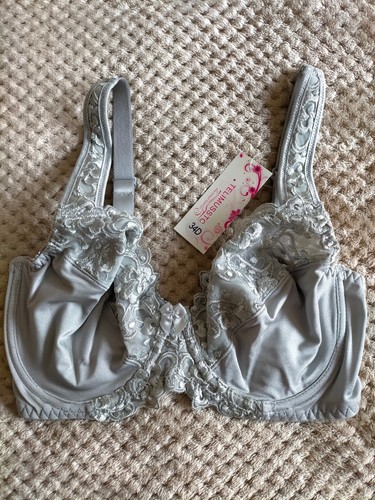 Silver bra 34d telimussto - silver,